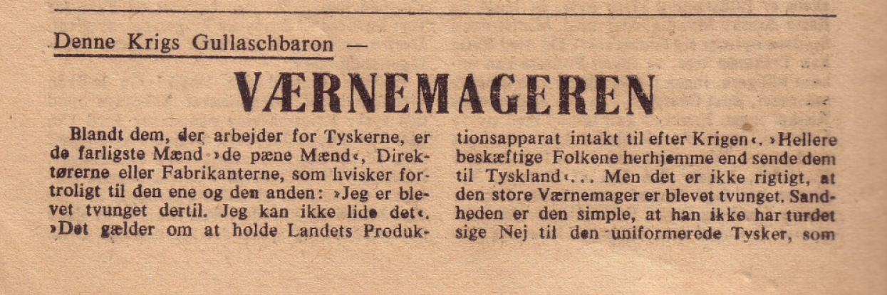 Fil Advarsel mod værnemageri