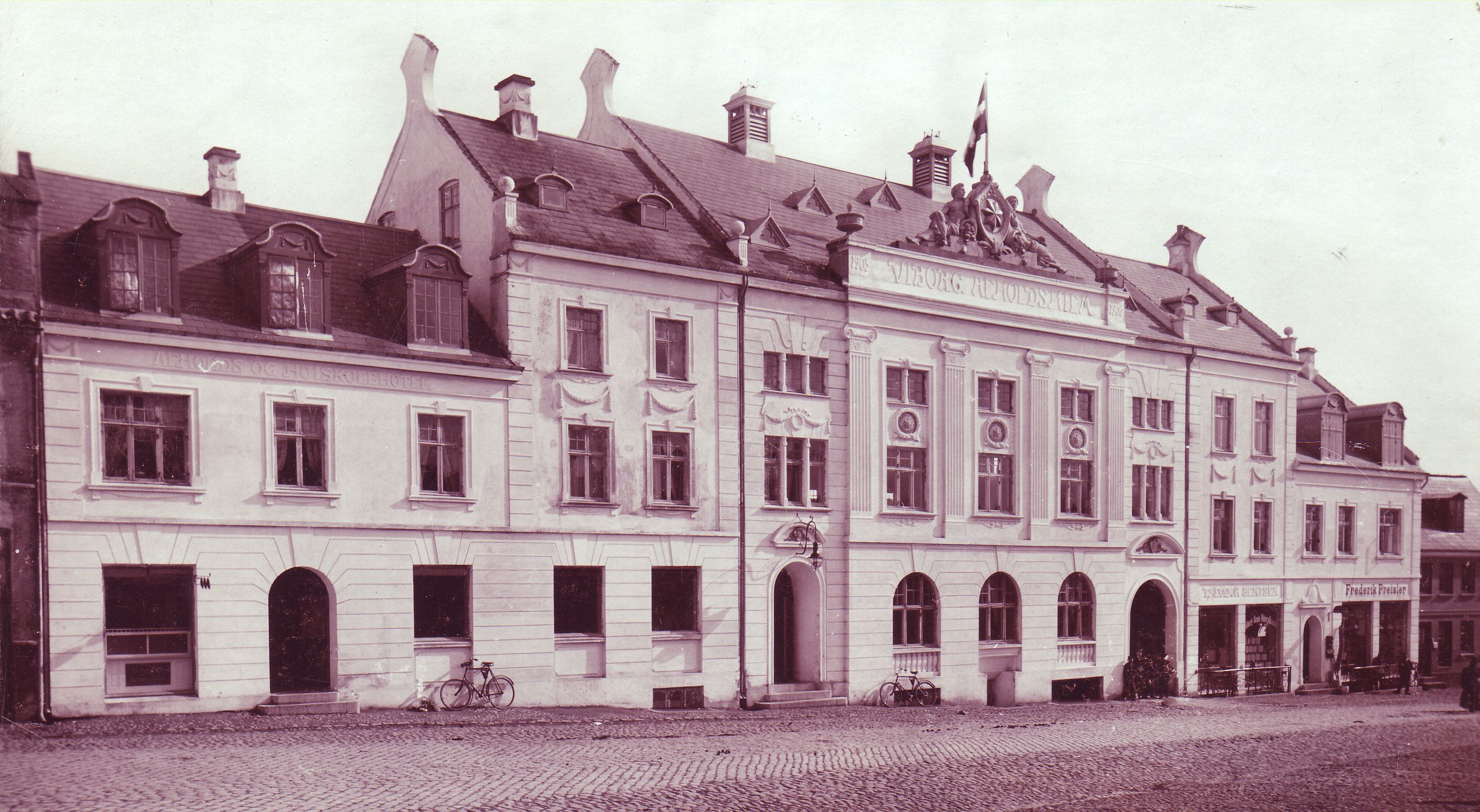 Foto: Viborg Missionshotel, 1931. Kilde: Viborg Lokalhistoriske Arkiv.